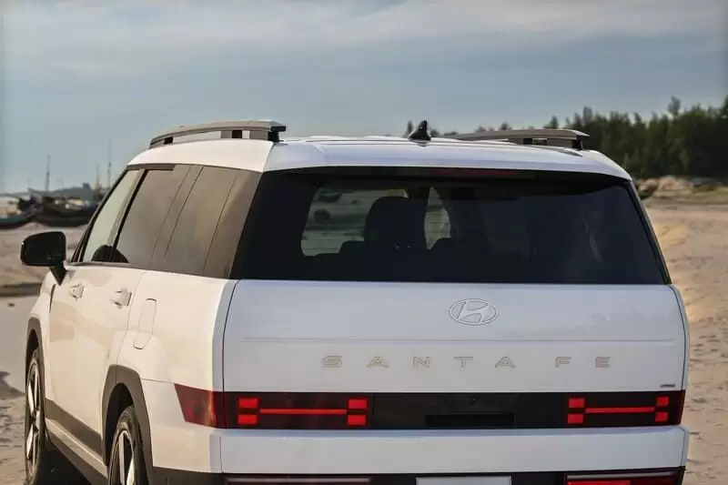 Hyundai Santafe ngoại thất