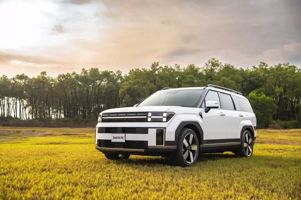 Hyundai Santafe ngoại thất