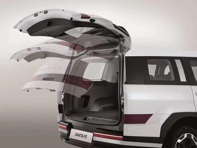 Hyundai Santafe ngoại thất